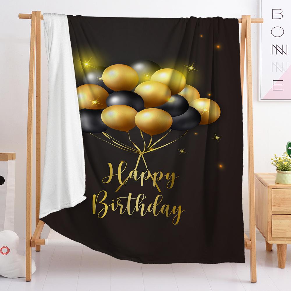 3D Digital Printing Flannel Blanket Flannel Blanket Autumn Spring Autumn 120X90cm