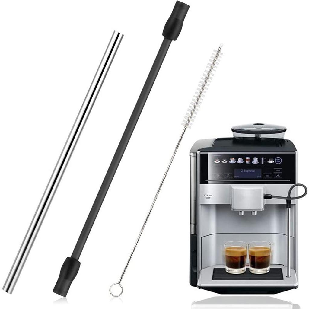 Full Automatic Coffee Machine Milk Pipe Cleaning Kit for Machines Milk Foaming Nozzle Includes Filter