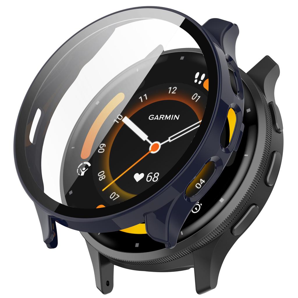 Full Protective Glass Case For Garmin Venu 3 Venu3S SmartWatch Screen Protector Cases Cover Shell +Tempered Glass Film 2 in 1