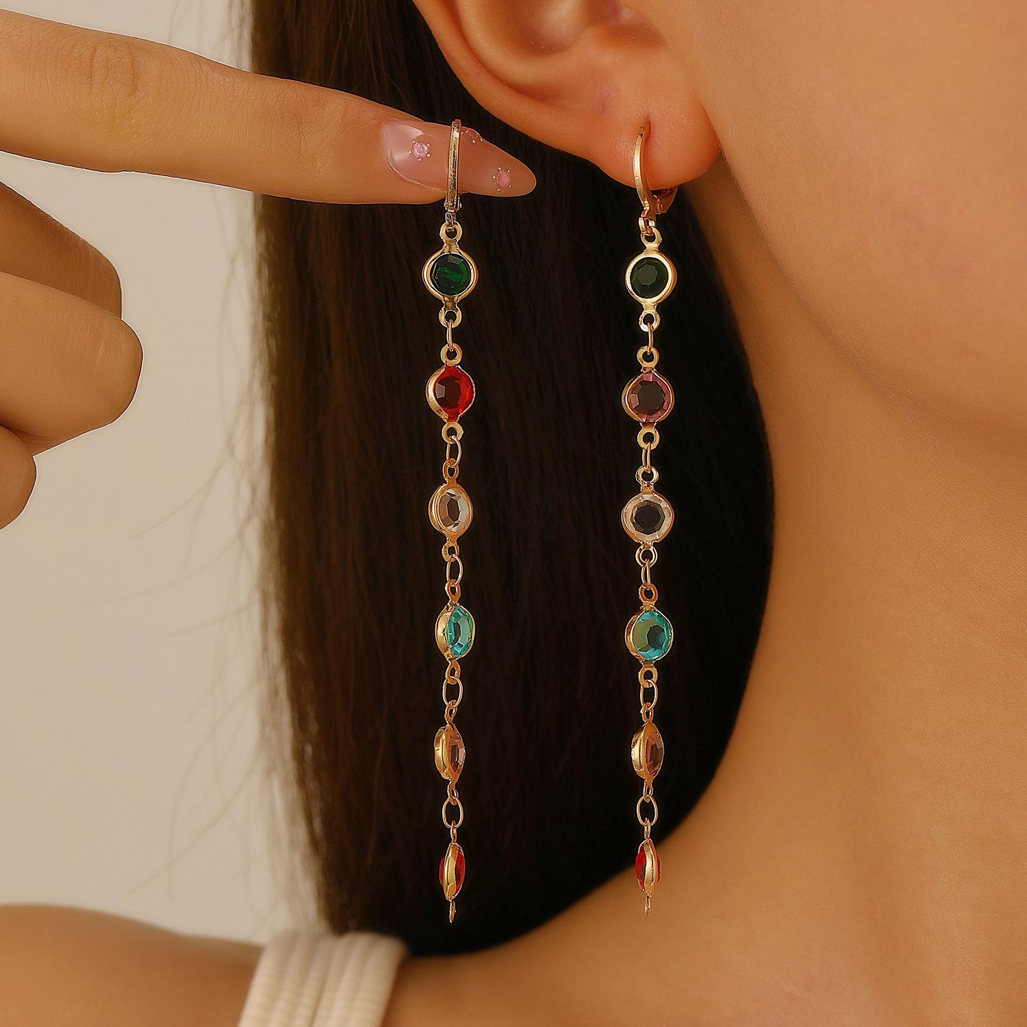 

Нишевое этническое ожерелье, маленькое свежее ожерелье из бисера с любовными стеклянными бриллиантами, в стиле ins, для отпуска, летнее милое ожерелье