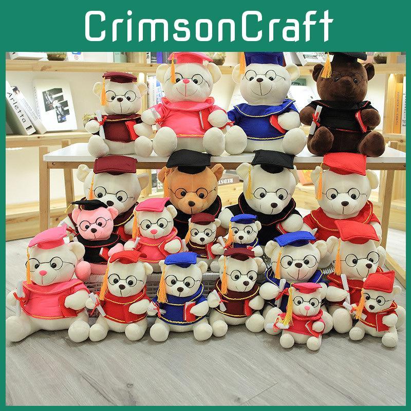 Graduation Gift Dr Teddy Bear Plush Toy Cartoon Stuffed Doll Gift Decoration