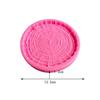 3D Tree Stump Fondant Mold Wood Bark Texture Impression Lace Mat Cake Border Decorating Tools Sugarcraft Supplies Cupcake Topper