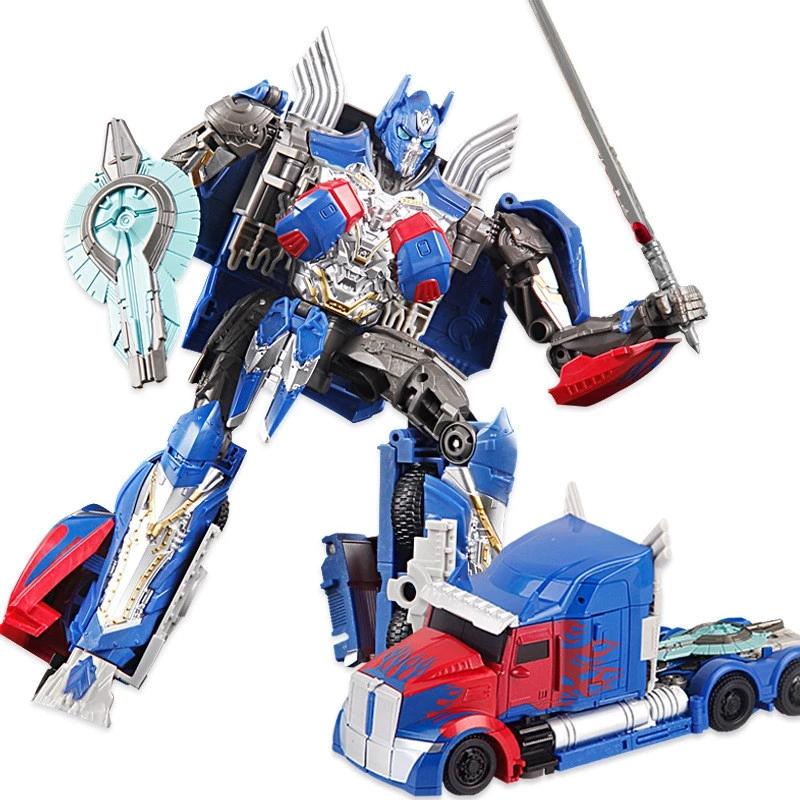 Original Box TAIBA BMB NEW Movie Transformation Toys Big 21CM Anime Action Figure Robot Car Model Kids H6001-1B YS-01B