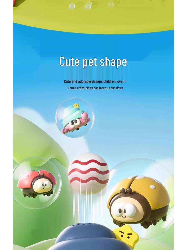 Children's Ladybug Fan Blowing Hover Ball - Educational Toy for Kindergarten Focus Training