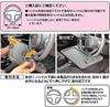 Napolex Fizz Car Steering Wheel Table 3kg Load for Remote Work and Document Car Accessories - One-touch Attachment/detachment, Reversible, Capacity,