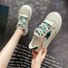Casual Mesh White Shoes for Women  Spring and Summer New Sports Flat Ins XINGX Thin Low-Top Sneakers Women