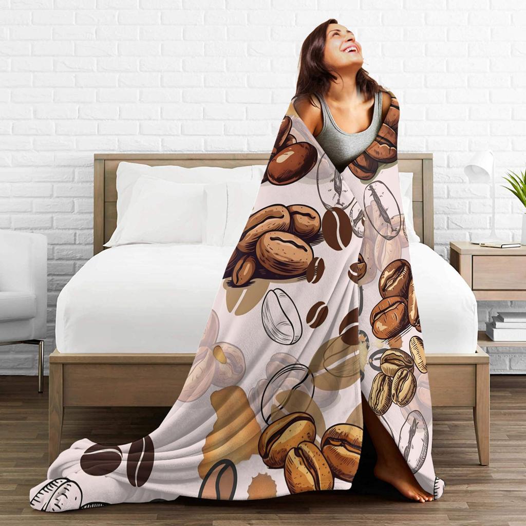 Super Soft Barista Baking Throw Blanket Premium Fleece Flannel Lightweight  Bed Blanket Super Cozy Blankets All Season Use
