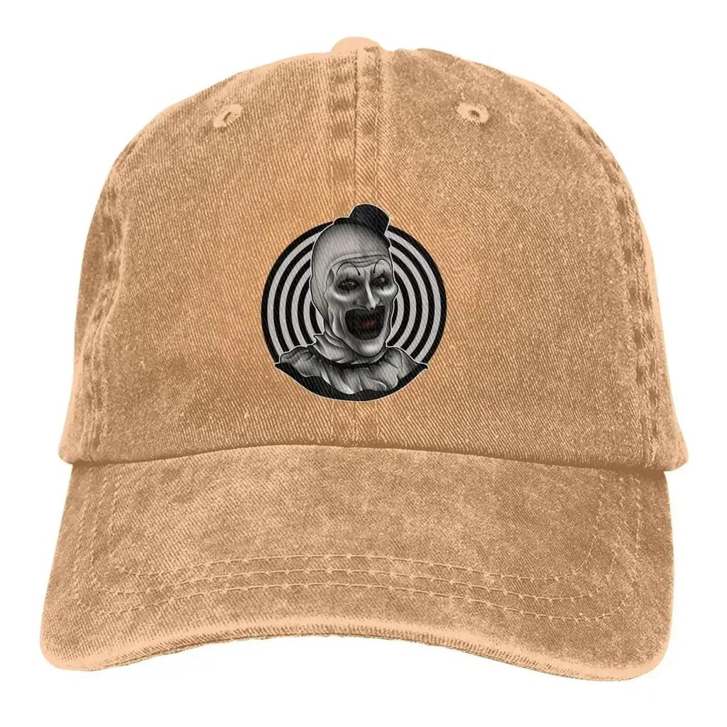 Art The Clown Classic Baseball Caps Peaked Cap Terrifier Horror Films Sun Shade Hats For Men