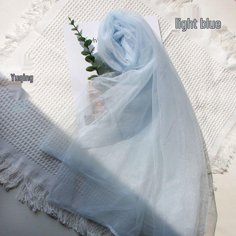 Green Tulle Lace Net Fabric for Kindergarten & Wedding - Transparent, Free Shipping