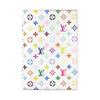 X Takashi Murakami Passport Cover Multicolor/White Monogram Canvas Men Wallets M14178