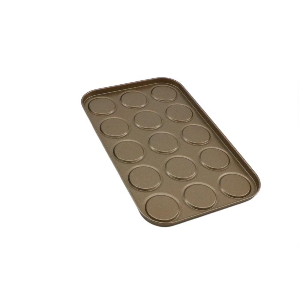 Pastry Oven Kitchen Shallow Bakeware Non-stick Cookie Sheet Biscuit Pad Macaron Pan Baking Tray
