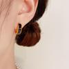 French Fashion Luxury Drip Oil Ear Cuffs - Versatile & Stylish