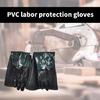 1 Pair Sandblasting Gloves 25.6Inch Length with Double Sewn Seam for Extra Reinforcement for Sandblasting and Abrasive