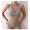 High-Waisted Shockproof Yoga Shorts Set - Breathable, Sweat-Wicking, and Elastic for Enhanced Fitness and Beautiful Back Appeal