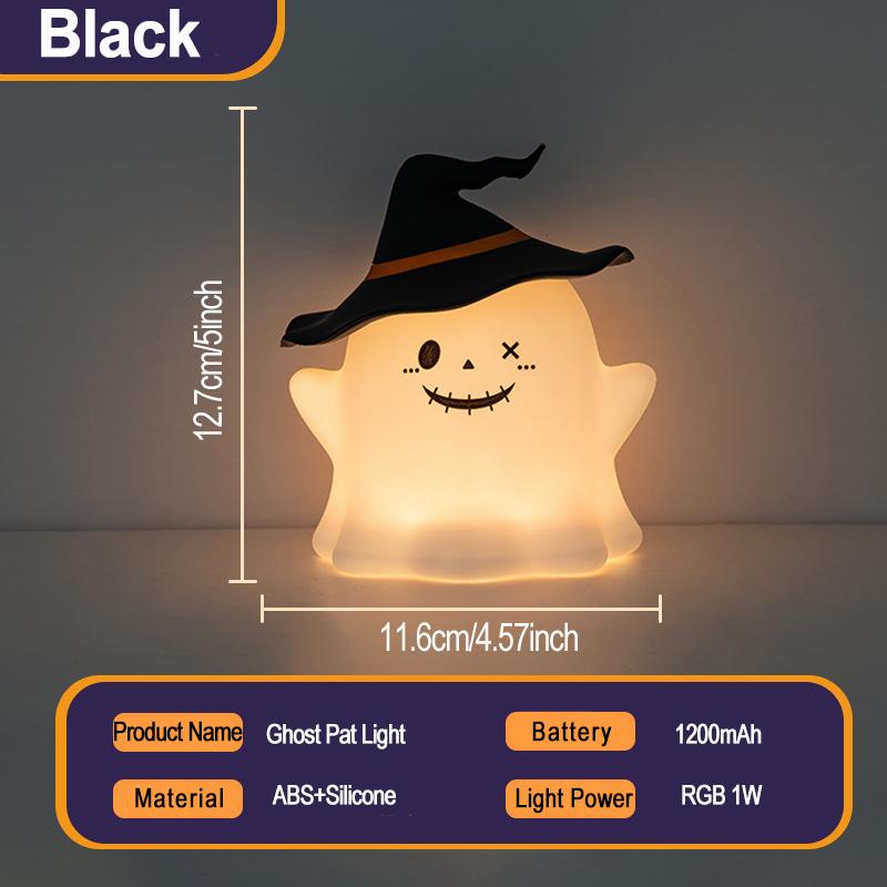 

Halloween Spooky Pat Lights RGB Night Lights For Living Room Bedroom Holiday Party Gift Decoration Ambient Lights RGB