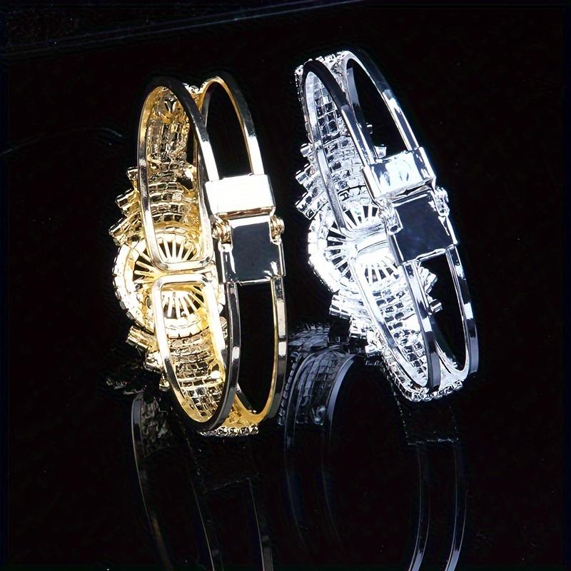 Modischer Und Beliebter Schmuck Super Luxuriöse Krallenkette Schweißherzförmiges Rundes Armband