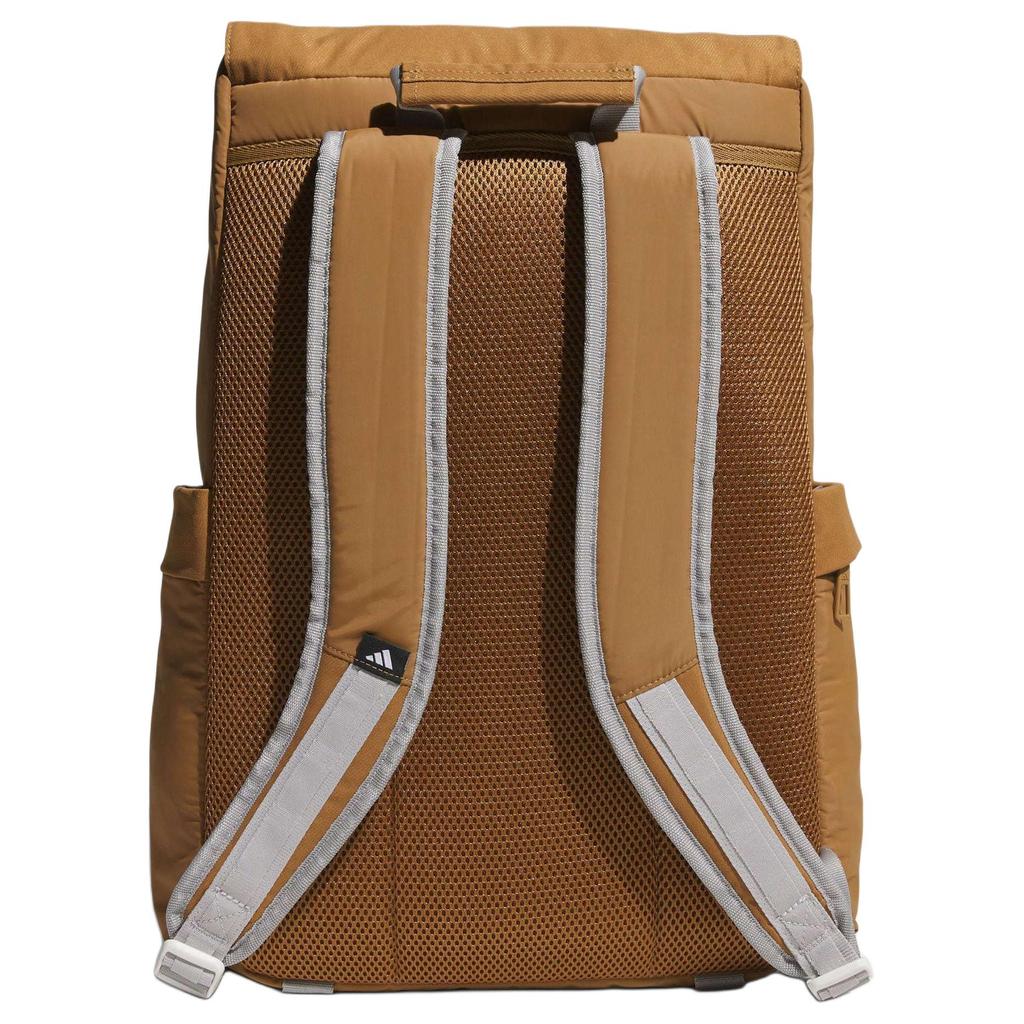 Adidas Recycled Polyester Backpack Regular Unisex Desert Brown & Light Gray Adidas JW1675