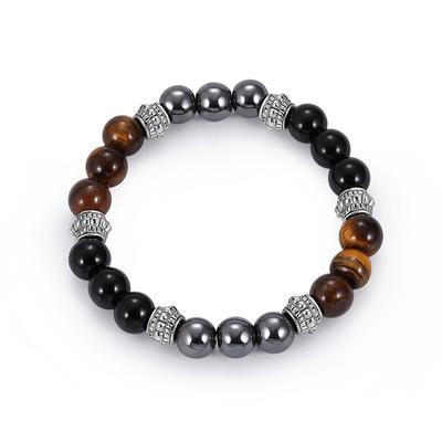 Brățară Magnetică Piatră de Cristal Naturală Culoare Mixtă Instrumente Magnetice