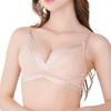 Bradelis New York Hug Me Nude Size LL Bralette, Non-Wired, Beige,