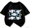 2026 Summer 100 Cotton Sanrio Cinnamoroll Printed Casual Loose Tshirt Parentchild Vintage Harajuku Top 52TOYS Collaboration
