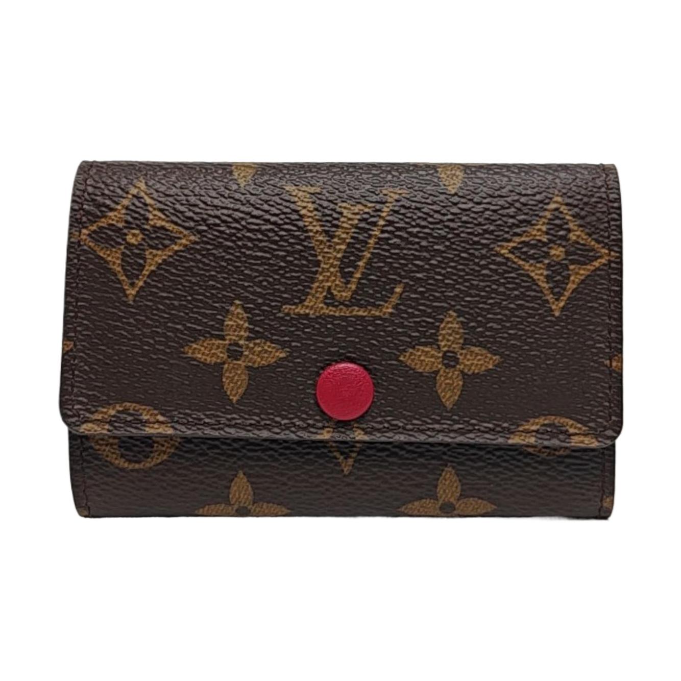 [Pre-Owned] Six-Hole Canvas Key Pouch - Very Good #9DNEOU ONE SIZE