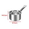 Stainless Steel Cooking Pot Practical Milk Pot New Sauce Pan  Kitchen Supplies