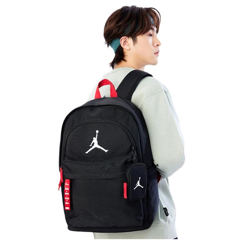 Jordan Polyester Backpack Unisex Black Jordan JD2513167GS-001