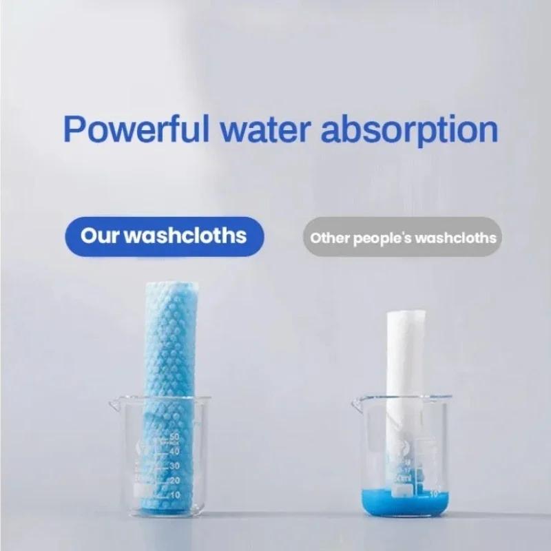 25/50/100PCS Disposable Compressed Towelettes Soft Mini Towel Tablets Tissue Wipes Napkin Portable Magic Towel For OutdoorTravel
