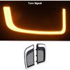 Fairing Lower Grill LED Turn Signal Lights, Tracer LED Running Light/Turn Signal Fairing Lower Grills, Chrome