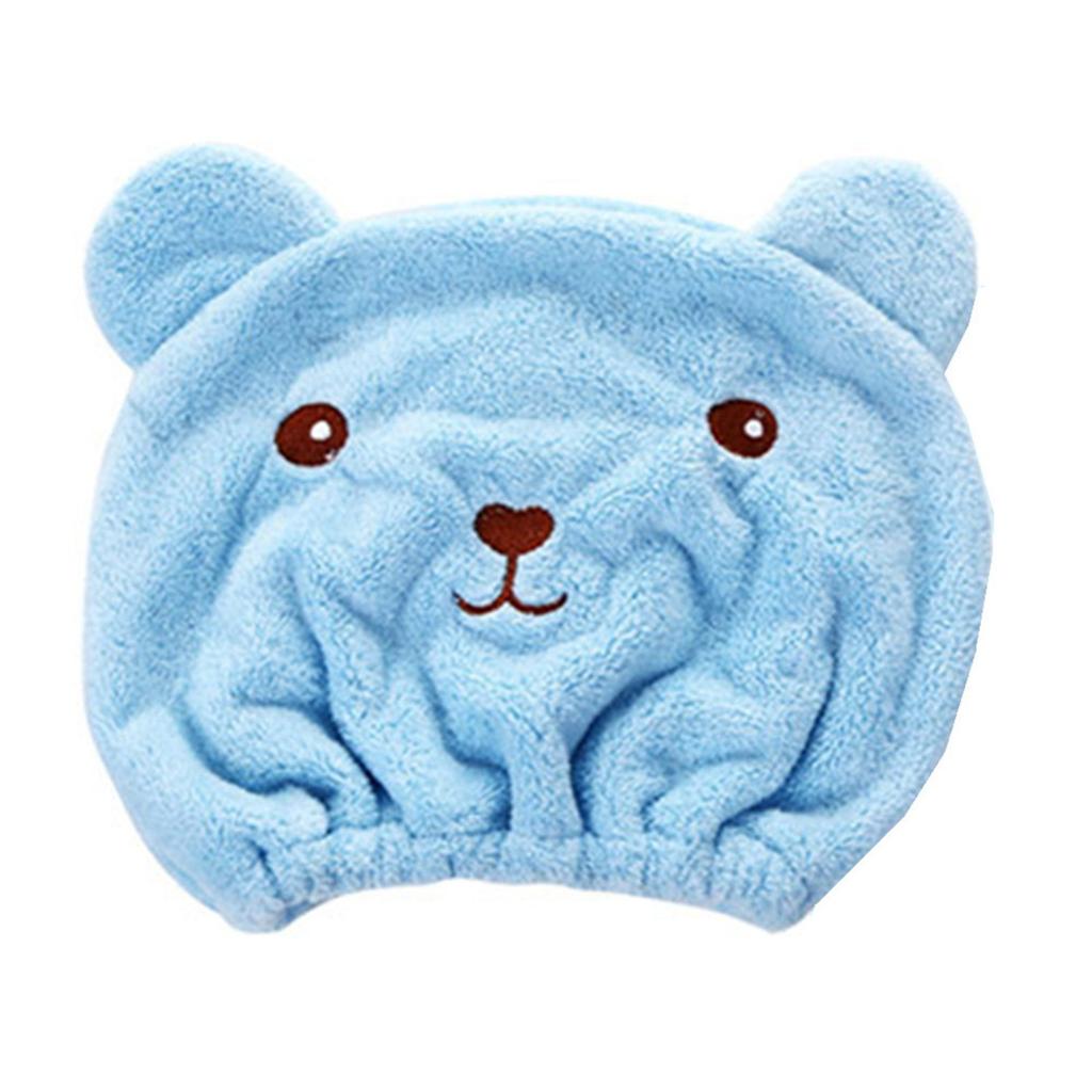 New Cartoon-shaped Hygroscopic And Breathable Microfiber Turban Quick-drying Hair Cap Wrapped Towel Cap Towel Hair Cap