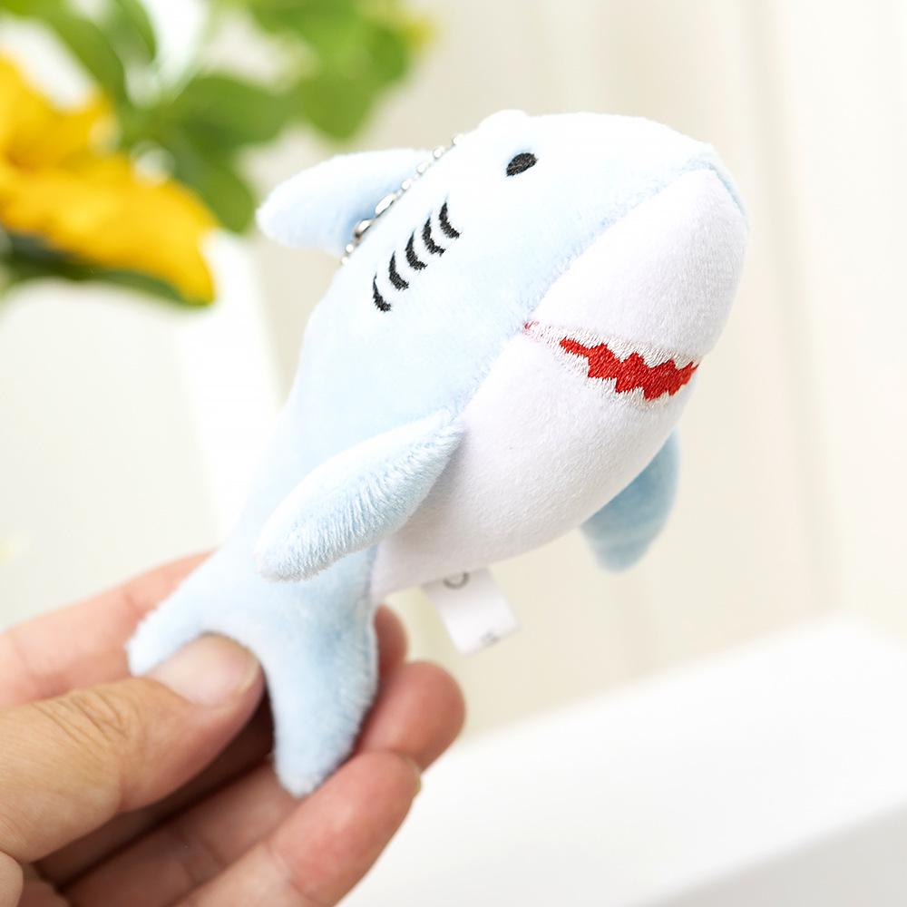 Cute Small Dolphin & Animal Plush Toy Pendant - Shark, Turtle, Penguin Doll Gift