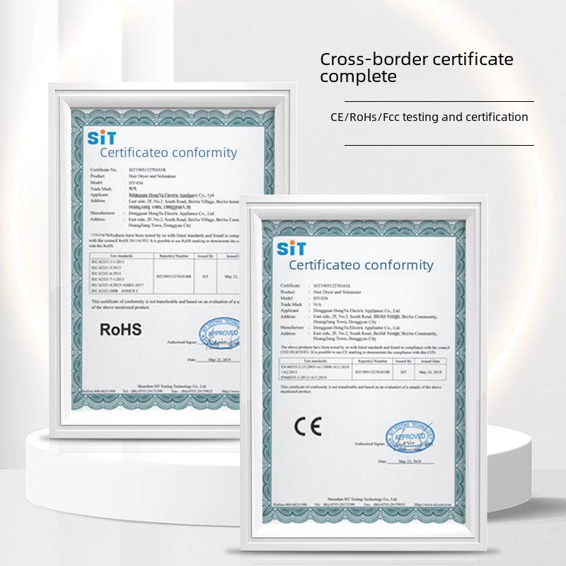 Drei-in-Eins Heißluftkamm mit negativen Ionen: Locken, Glätten & Stylen