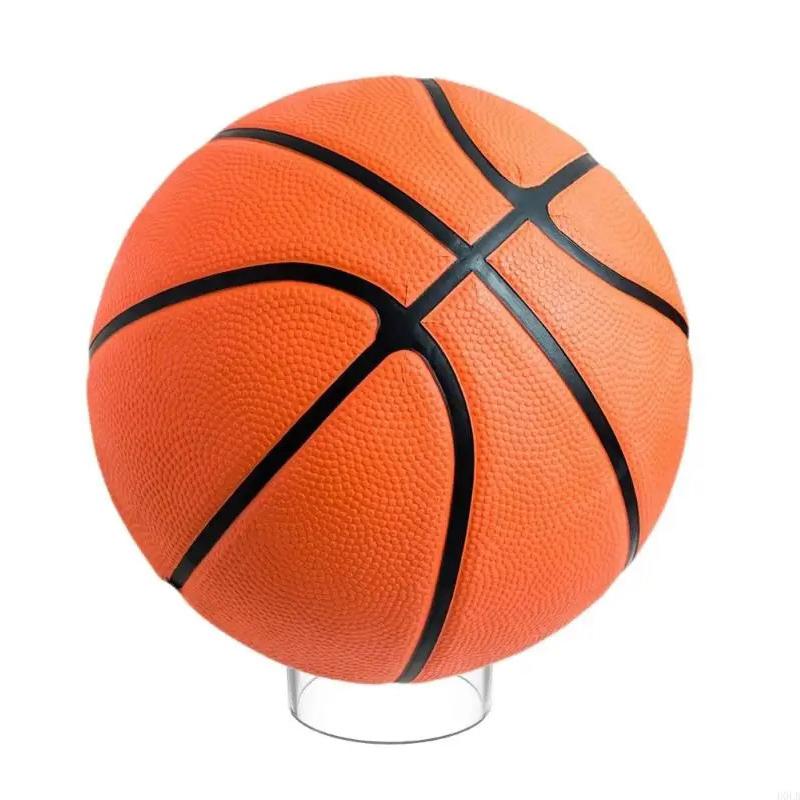 [TJ]Acrylic Ball Stand Clear Round Display Stand Support Holder For Football Basketball Rugby Soccer Trophy Showcase