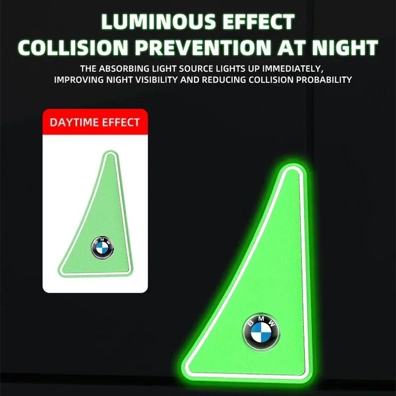 Für BMW 2 Stück Auto Türschutz Kollisionsschutzleiste Aufkleber Eckabdeckung Für bmw e46 e39 e90 e60 e30 f10 f11 f20 f30 g20 g30 x1