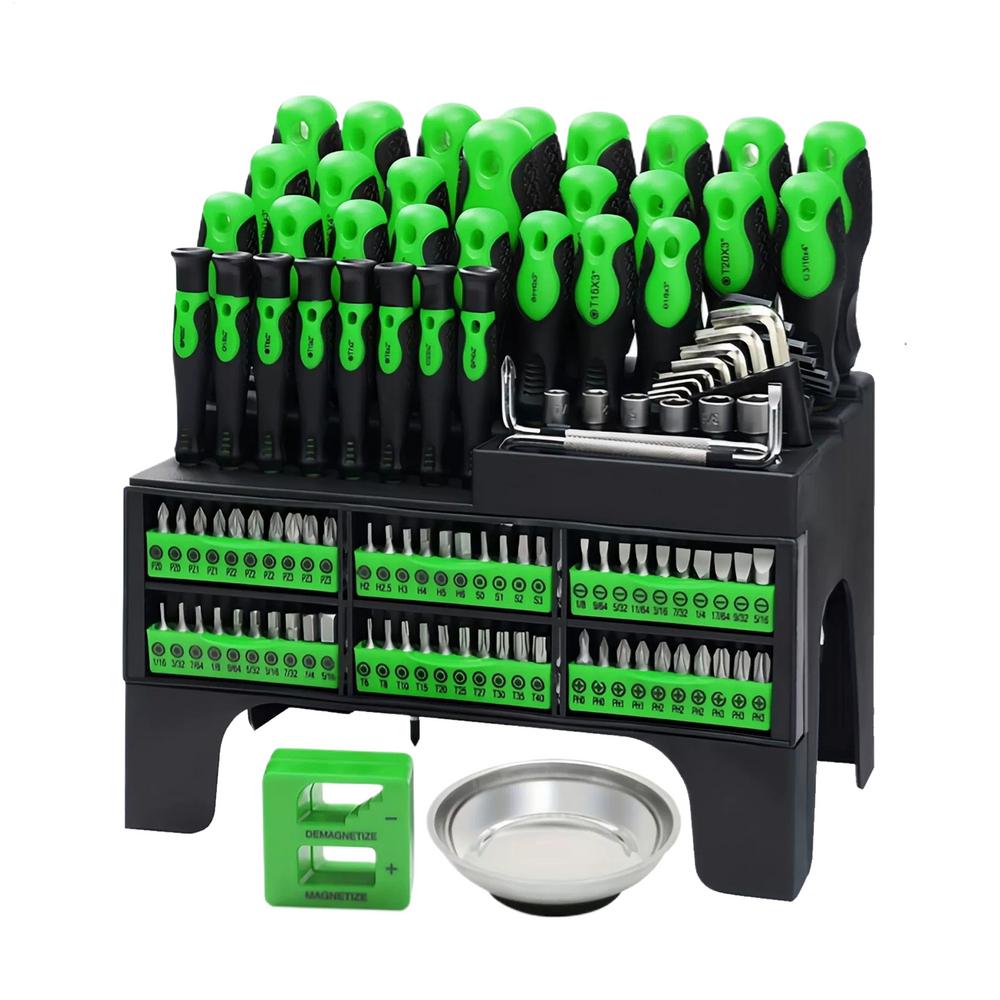 Screw Driver Set Portable Strong Magnetic Magnetic Screwdrivers Set For Home Repairs Industrial Manufacturing Electrical