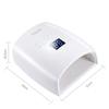 Eingebauter Akku, wiederaufladbare UV-Nagellampe, 66 W, kabelloser Gel-Nagellack-Trockner, S10, Pediküre-Maniküre-Licht, kabellose LED-Nagellampe