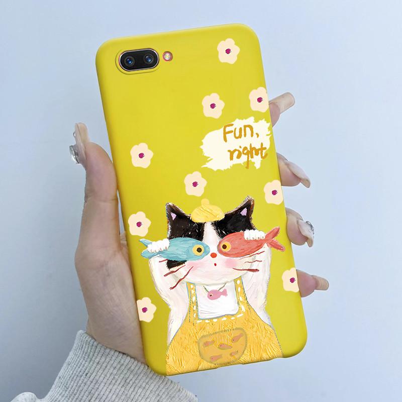 For OPPO A3S Phone Case OPPOA3S Butterfly Flower Girls Design Soft Silicone TPU Back Housing for OPPO A12E A5 AX5 A 3S Covers OPPO A3S