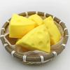 Squishy Square Cheese Squeeze Toy Soft Decompressing Pinching Cheese Sticky Slow Rebound Toy Christmas gift