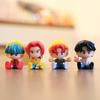 10pcs/Set Kpop Demon Hunters Action Figure Toy Derpys Tiger Rumi Mira Zoey Sussy Figurine Collection Model Doll For Fans Gift