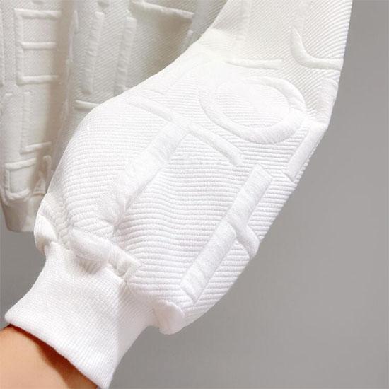 Spring and Autumn Mid-length Sweatshirts Men's Crewnecks Capless Underwear Tops Thin Loose Long-sleeved Tops and Undershirts