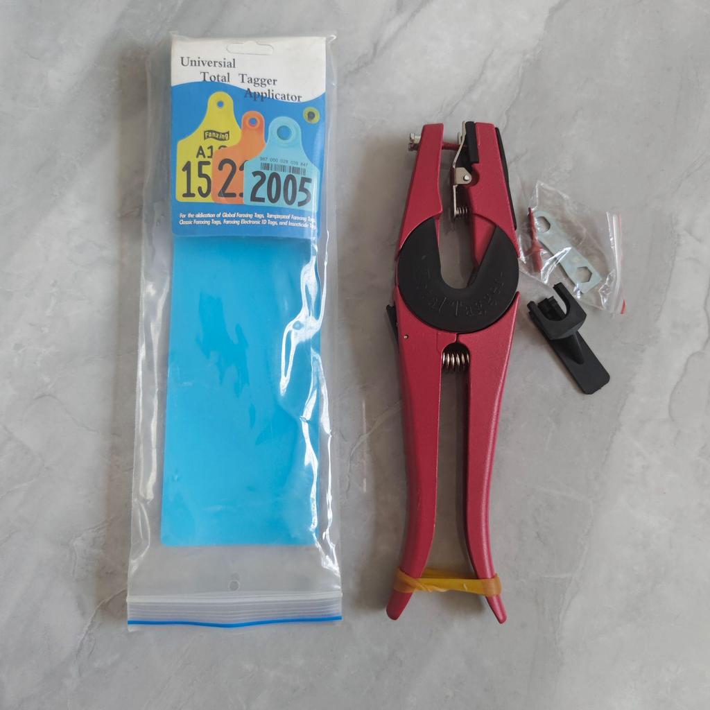 One-Piece Veterinary Ear Tag Pliers for Livestock