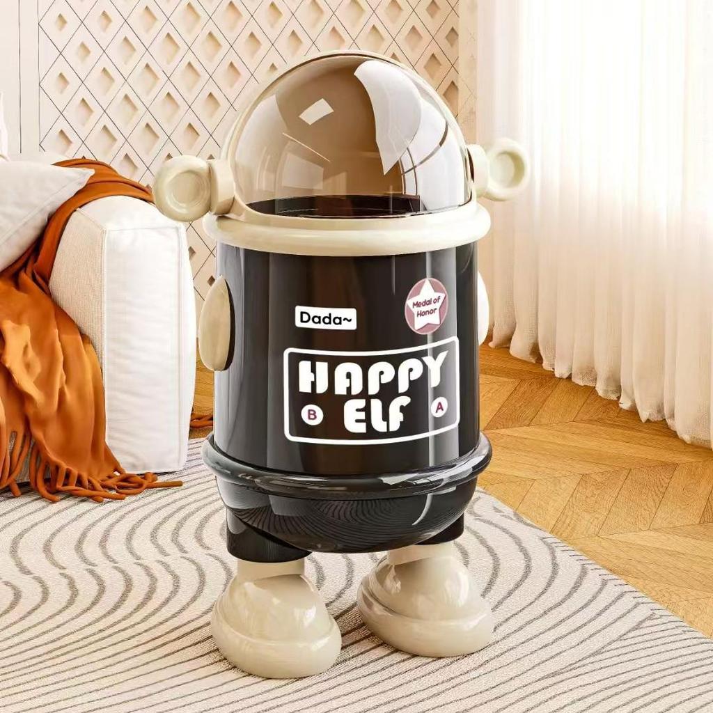 Elegant Large-Capacity Trash Can with Foot Pedal & Lid for Home Use: Kitchen, Living Room, Bedroom, Bathroom, Toilet. Plastic Bin & Paper Basket.
