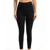 Women's High-Waisted Yoga Pants, Anti-Roll, Butt Lifting, Tummy Control, Cropped Peach Outerwear
