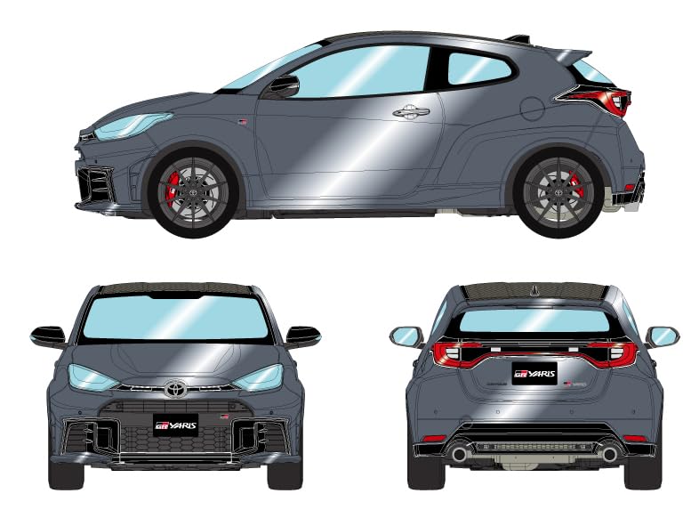 

Makeup EIDOLON Scale Toyota GR Yaris RZ High Performance 2024 Precious Metal Finished Model EM762C 1/43