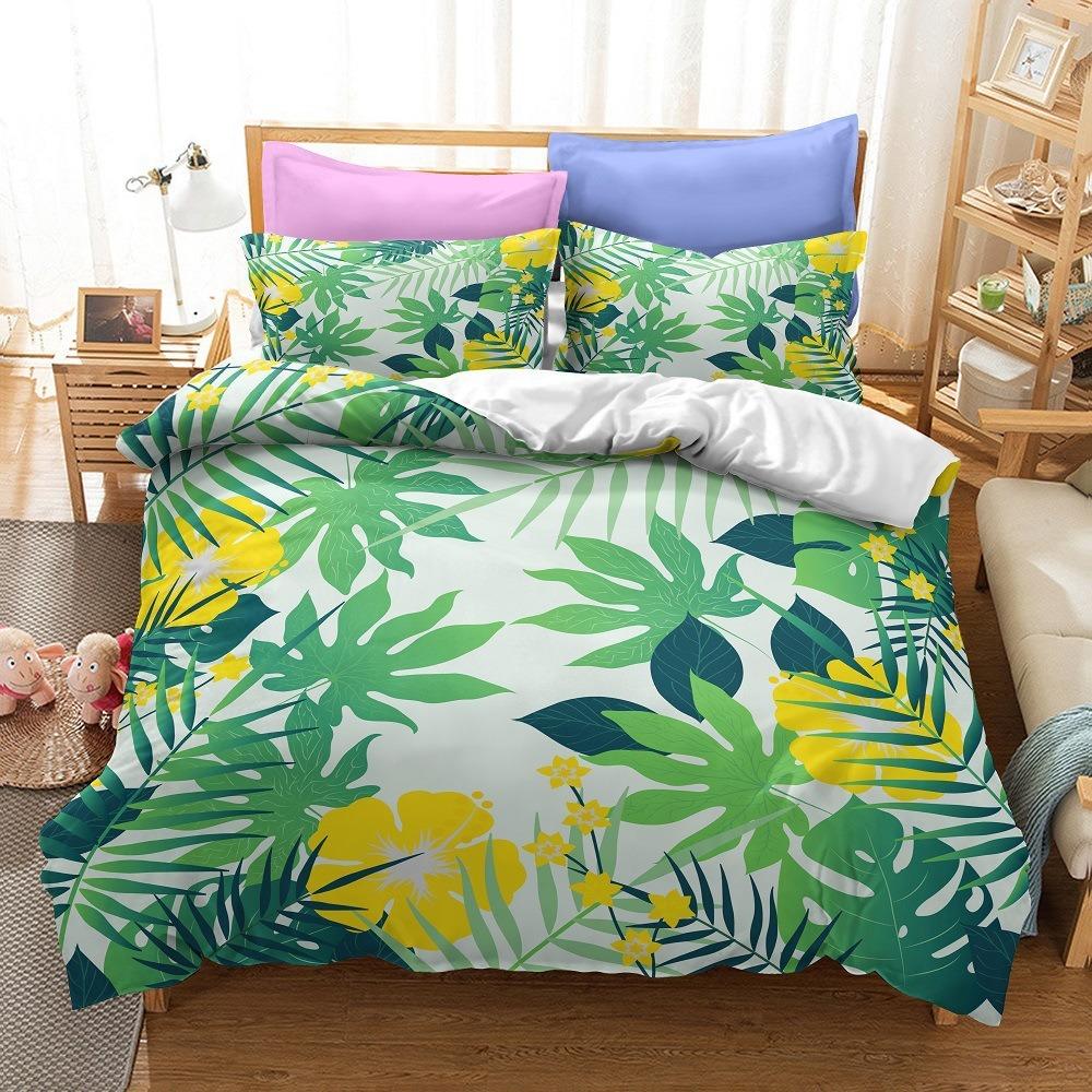 Fashion Technology Printing, 3D Digital Printing, Bedding, Duvet Covers, Pillowcases, Three-piece Sets