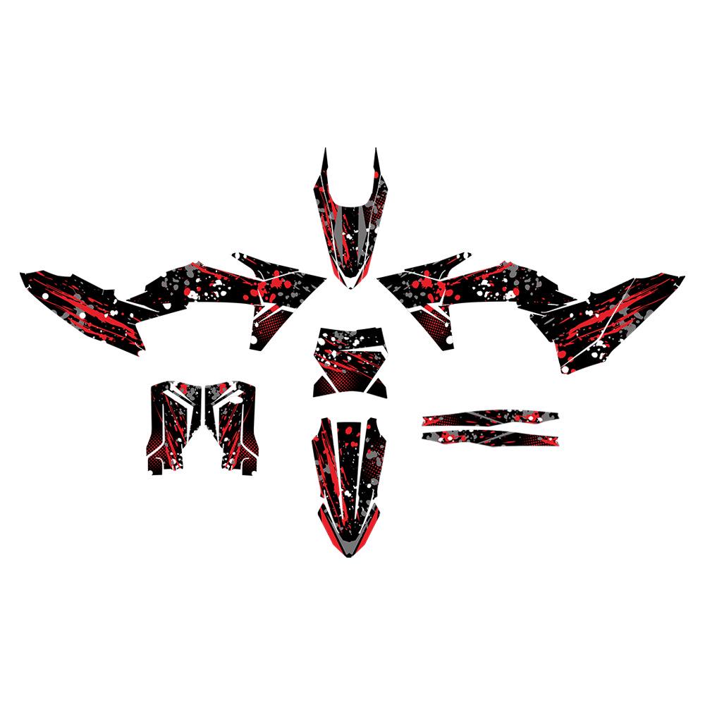 KTM SX/SXF/XC/XCF 2023-24 Off-Road Sticker Set & Body Protection Film