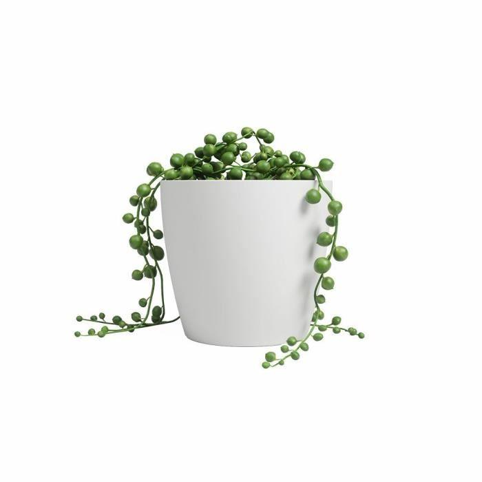 ARTEVASI Pot De Fleur SAN REMO - 42 Ma - Blanc - L42 X P42 X H39,5 Cm