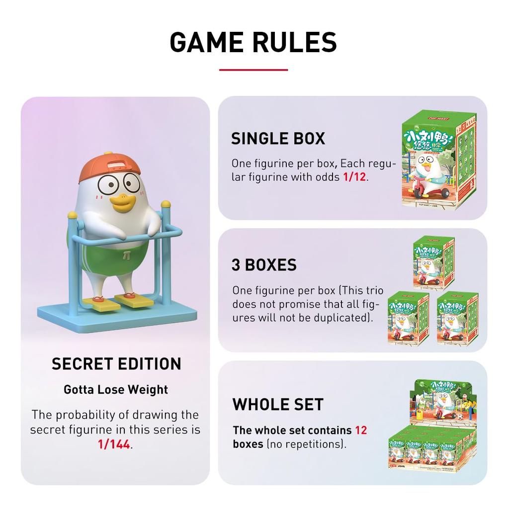 POP MART Leisure Life Series POP MART Gacha Gacha Blind Box Figure Plastic Model Premium Toy PVC Soft Vinyl Original Character Birthday Present