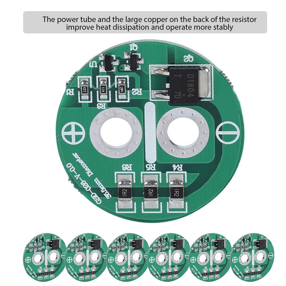 6Pcs Set Super Farad Capacitor 2.5V With Protection Board Module Limit Plate
