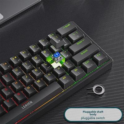 K620 Mechanische Gaming-Tastatur: Kabelgebunden/kabellos, Hot-Swap-fähiges RGB, Blue Axis, Bluetooth, Typ-C